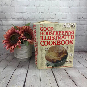 vintage good Housekeeping's illustrated cookbook 1980 cottagecore